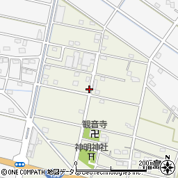 静岡県浜松市中央区福島町周辺の地図