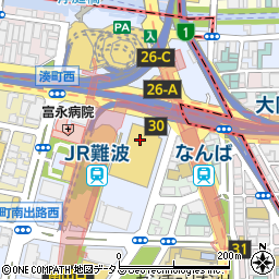 ホテルモントレ グラスミア大阪 エスカーレ周辺の地図
