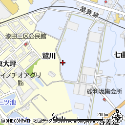 愛知県田原市豊島町天白21周辺の地図