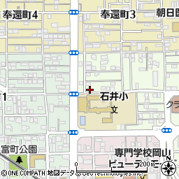 岡山県岡山市北区寿町10-12周辺の地図