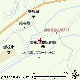島根県益田市美都町都茂1801周辺の地図