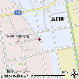 静岡県浜松市中央区松島町528周辺の地図
