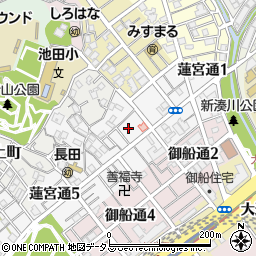 山口酒店周辺の地図