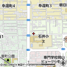 岡山県岡山市北区寿町10-14周辺の地図
