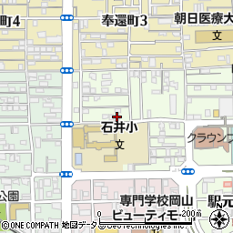 岡山県岡山市北区寿町10-3周辺の地図