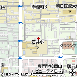 岡山県岡山市北区寿町10-2周辺の地図