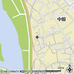 岡山県総社市中原990-1周辺の地図