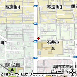 岡山県岡山市北区寿町11-5周辺の地図