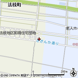 静岡県浜松市中央区法枝町1191周辺の地図