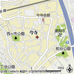 兵庫県神戸市西区今寺周辺の地図