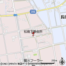 静岡県浜松市中央区松島町555周辺の地図