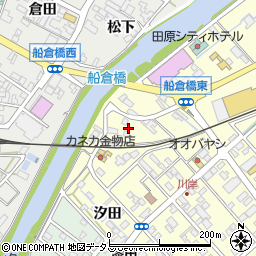 愛知県田原市神戸町後申6周辺の地図