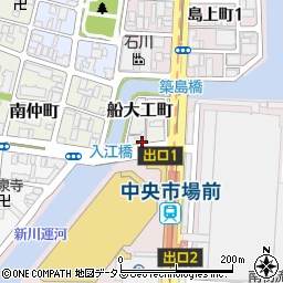 蛭子・砂子共同ビル周辺の地図
