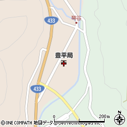 豊平郵便局 ＡＴＭ周辺の地図