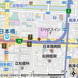 日本橋１丁目パーキングチケット１周辺の地図