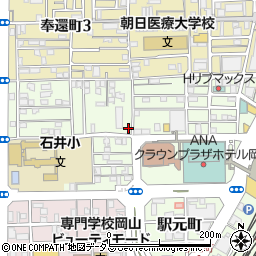 岡山県岡山市北区寿町6-39周辺の地図
