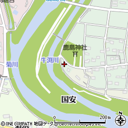 静岡県掛川市国包31-3周辺の地図