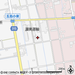 静岡県浜松市中央区西島町394周辺の地図