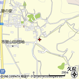 岡山県岡山市東区久保1024-2周辺の地図