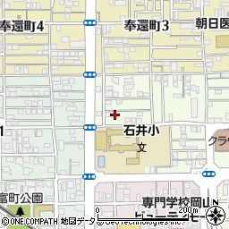 岡山県岡山市北区寿町10-17周辺の地図