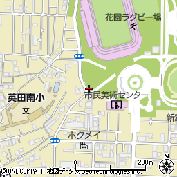 河内警察署吉田交番周辺の地図