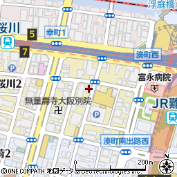 エスリード難波ＷＥＳＴ周辺の地図