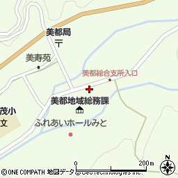 島根県益田市美都町都茂1800周辺の地図