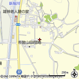 岡山県岡山市東区久保378周辺の地図