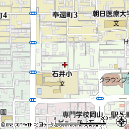 岡山県岡山市北区寿町10-25周辺の地図