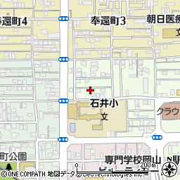 岡山県岡山市北区寿町10-19周辺の地図