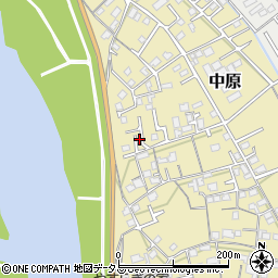岡山県総社市中原890-6周辺の地図