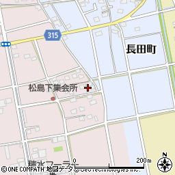 静岡県浜松市中央区松島町525周辺の地図