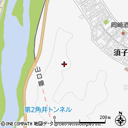 島根県益田市須子町74周辺の地図