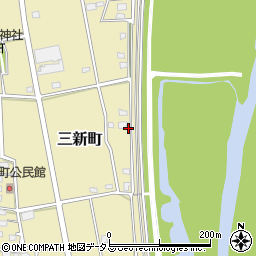 静岡県浜松市中央区三新町89周辺の地図