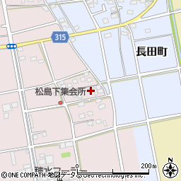 静岡県浜松市中央区松島町524周辺の地図