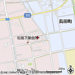 静岡県浜松市中央区松島町523周辺の地図