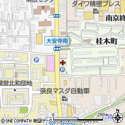 吉野家大安寺店周辺の地図