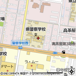 三重県警察本部三重県警察学校周辺の地図