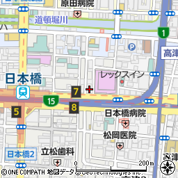 たこ焼きえびす 日本橋店周辺の地図