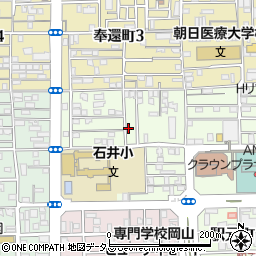 岡山県岡山市北区寿町7-6周辺の地図