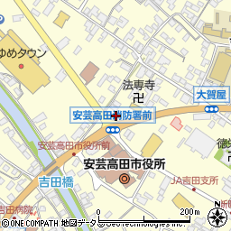 広島県安芸高田市吉田町吉田698周辺の地図
