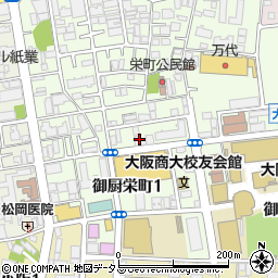 エムハイツ小阪周辺の地図