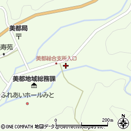 島根県益田市美都町都茂1262周辺の地図