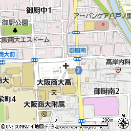 〒577-0034 大阪府東大阪市御厨南の地図