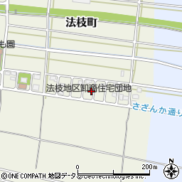 静岡県浜松市中央区法枝町1210周辺の地図
