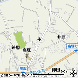 高豊郵便局 ＡＴＭ周辺の地図