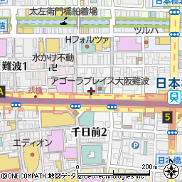 なんば黒毛和牛焼肉 霞 KASUMI周辺の地図