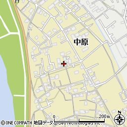 岡山県総社市中原881-3周辺の地図
