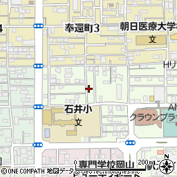 岡山県岡山市北区寿町7-7周辺の地図