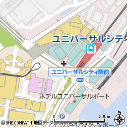 ホテル京阪ユニバーサル・タワー駐車場【ご利用時間：7:00～23:00】周辺の地図